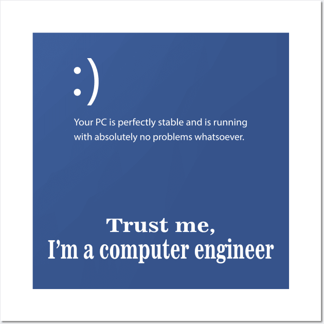 computer engineer, software-hardware engineering Wall Art by PrisDesign99